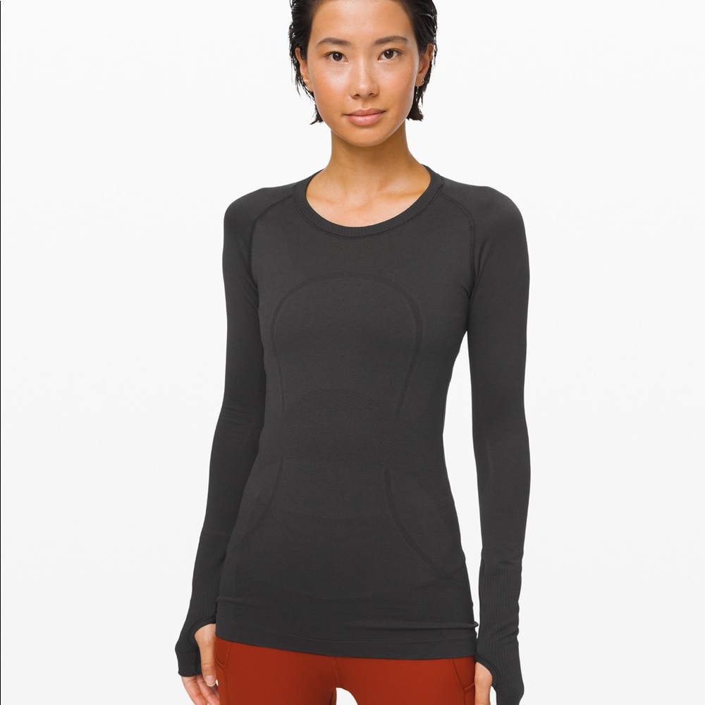 Lululemon Swiftly Tech LS Crew Black